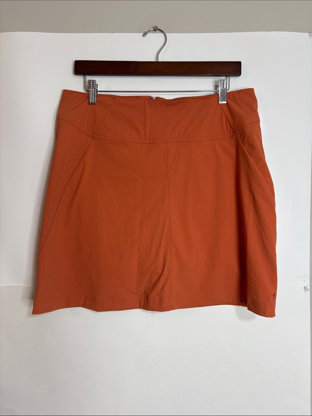 Rust Orange A-Line Skort Size 12